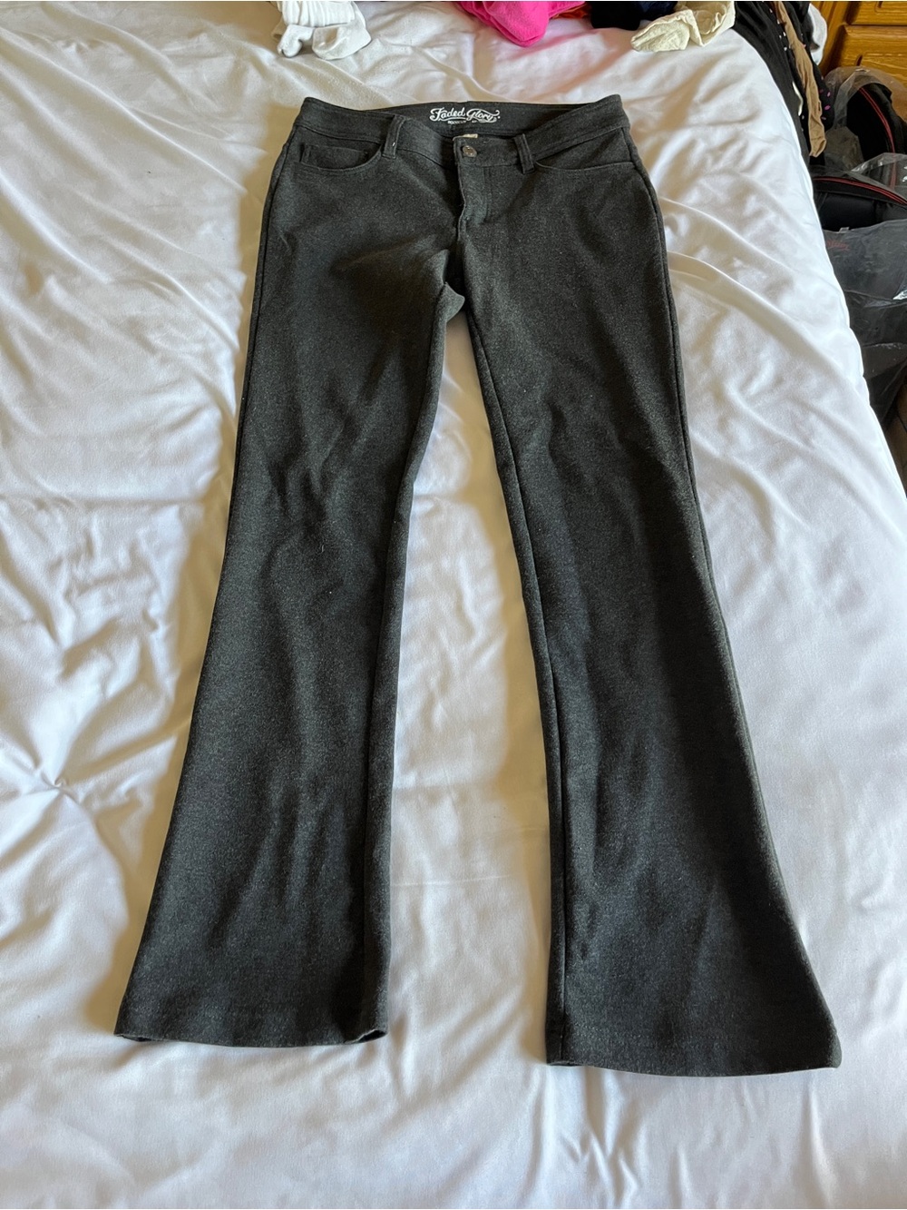 Faded Glory Black Flare Jeans for Women